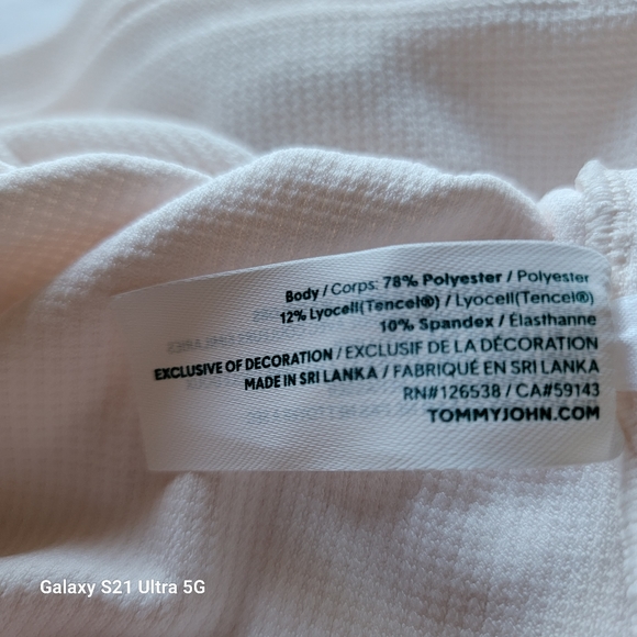 Tommy John Women's Drawstring Lounge Shorts Color Pastel Parchment Size XS NWT - Picture 8 of 10